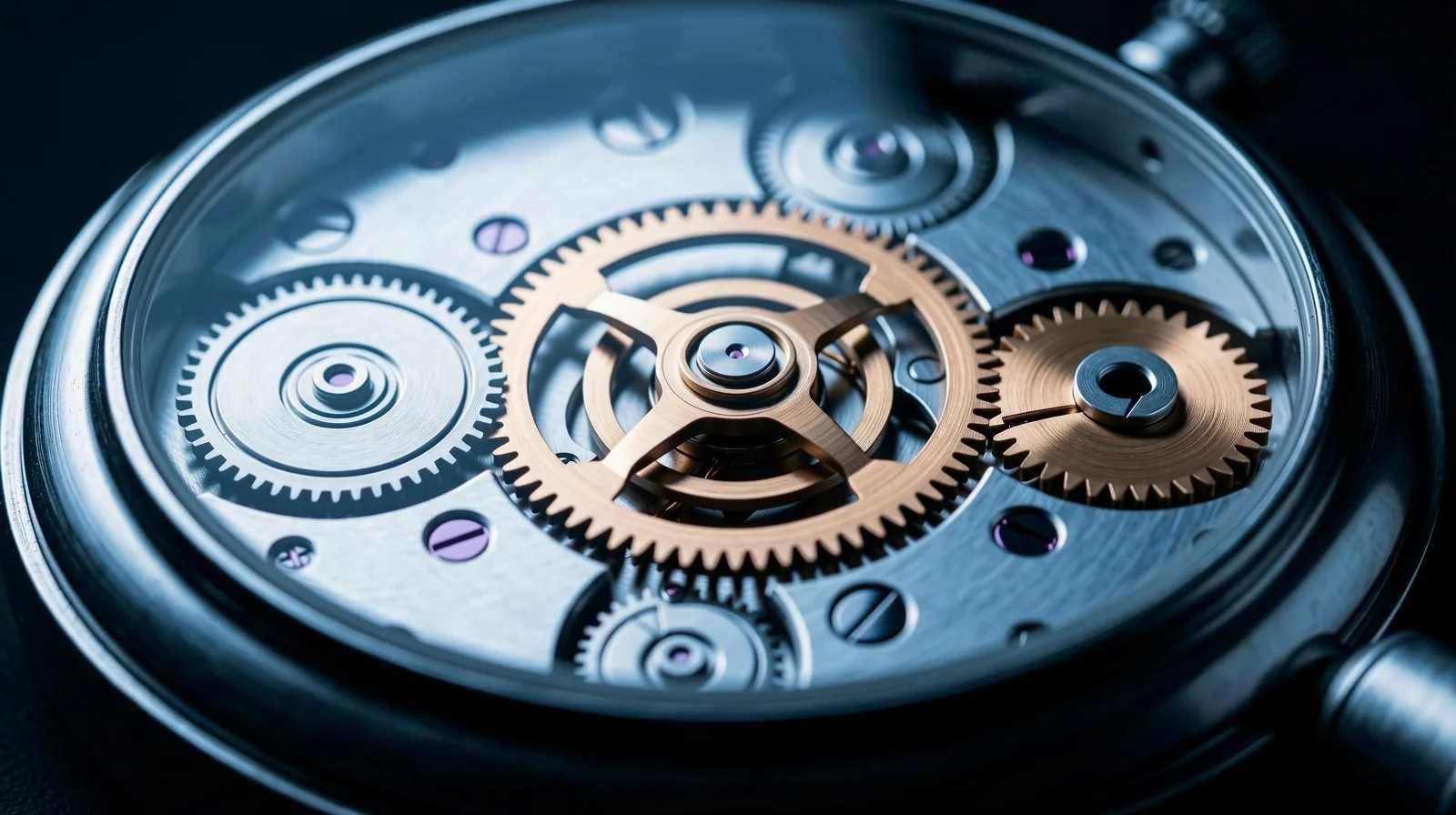 Mechanical clockwork precision